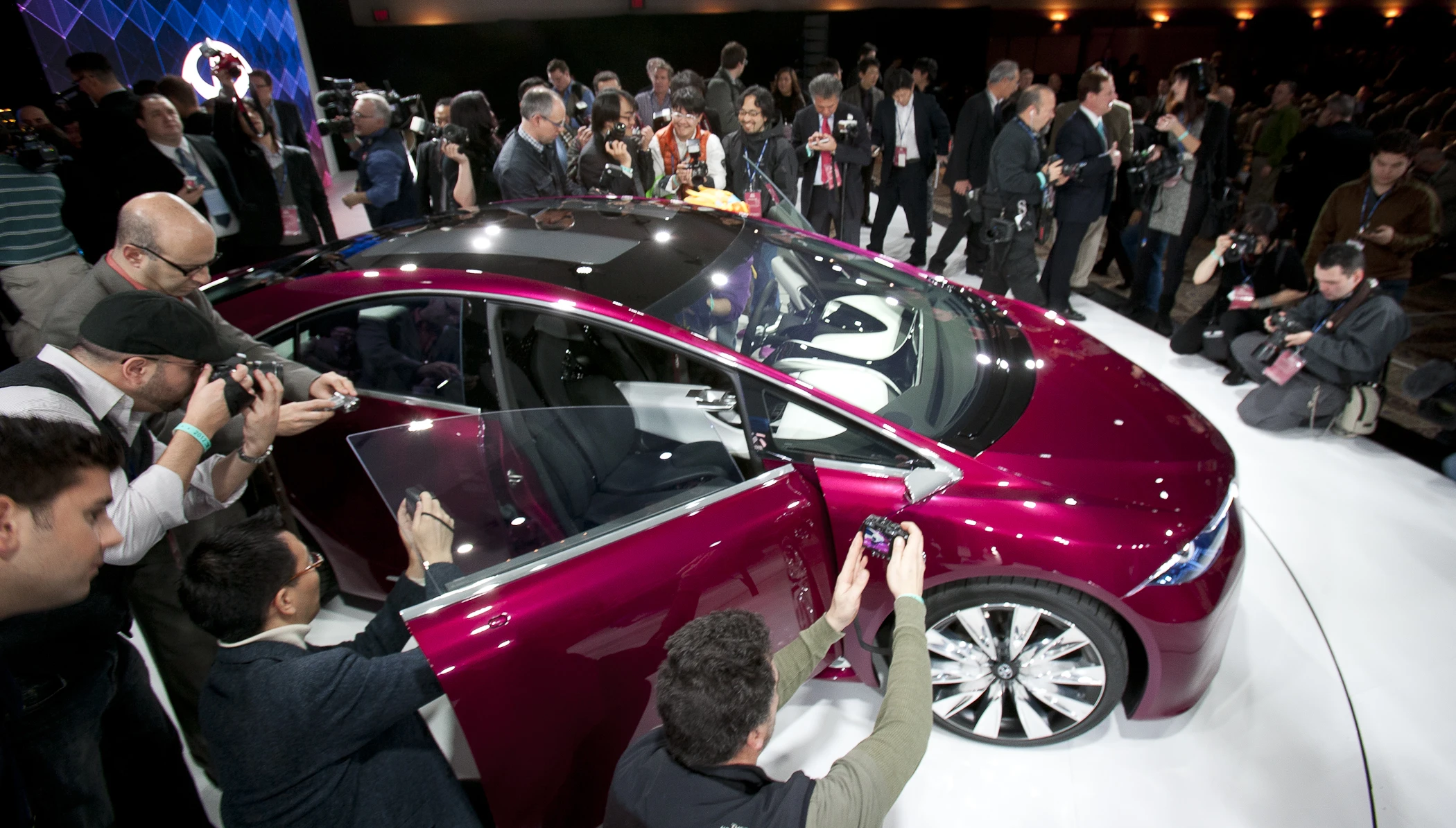 Toyota's NS4 advanced plug-in hybrid concept at NAIAS 2012