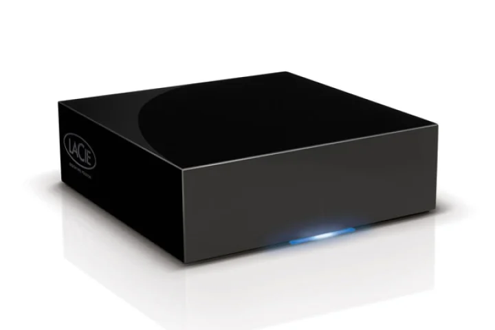 The LaCie CloudBox is a hard drive that automatically backs up its data to the cloud (Photo: LaCie)