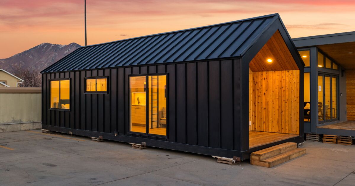 The Mysa 400 is an extra-wide tiny house that provides a spacious interior suitable for full-time living