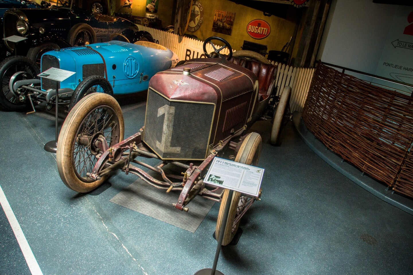 1911 Hispano-Suiza 45CR (15-45CV) Type "Alfonso XIII" Voiturette: named after the Spanish king of the day, this is widely regarded as being one of the world's first sports cars, since its chassis and engine placement gave it impressive performance capabilities both at speed and in the corners.