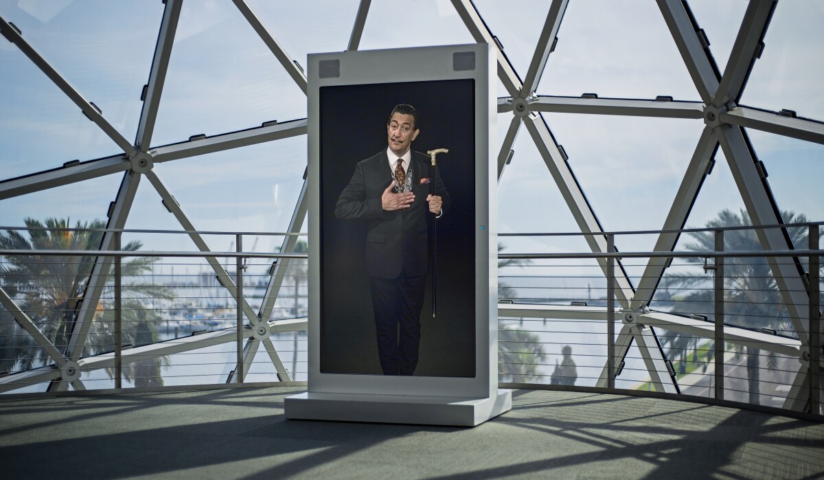 One of the three life-size displays in the museum