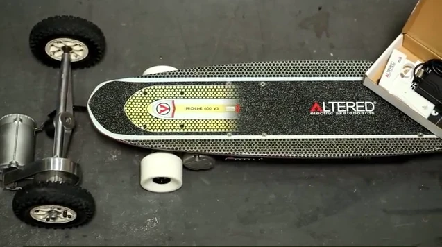 The off-road kit under development will give the Pro-Line V3 all-terrain capabilities