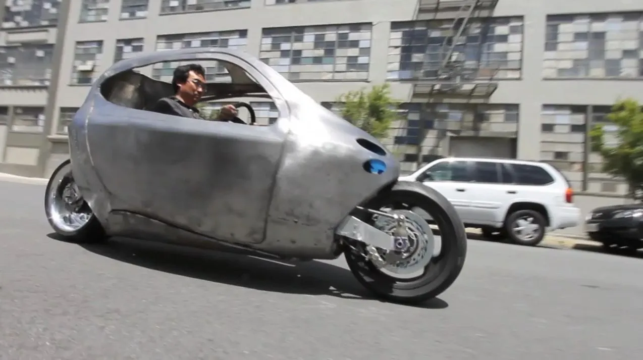 The C-1 prototype on the road in 2021