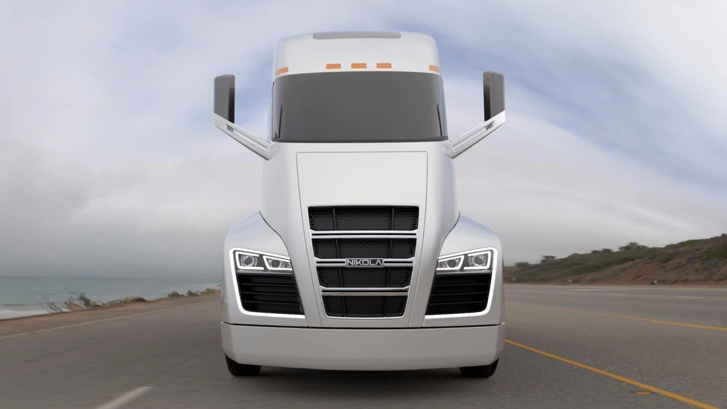 The One is Nikola's vision of a state-of-the-art range-extended electric semi truck