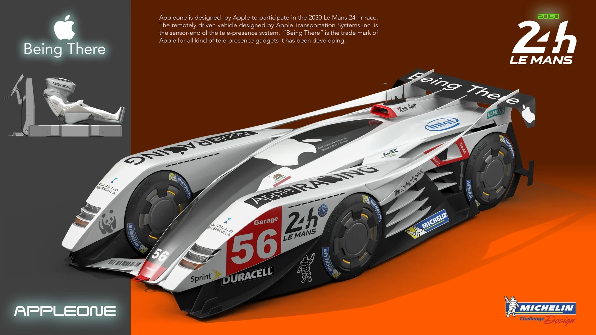 Turkish designer Emre M. Yazici envisions what Apple's first Le Mans racer might look like