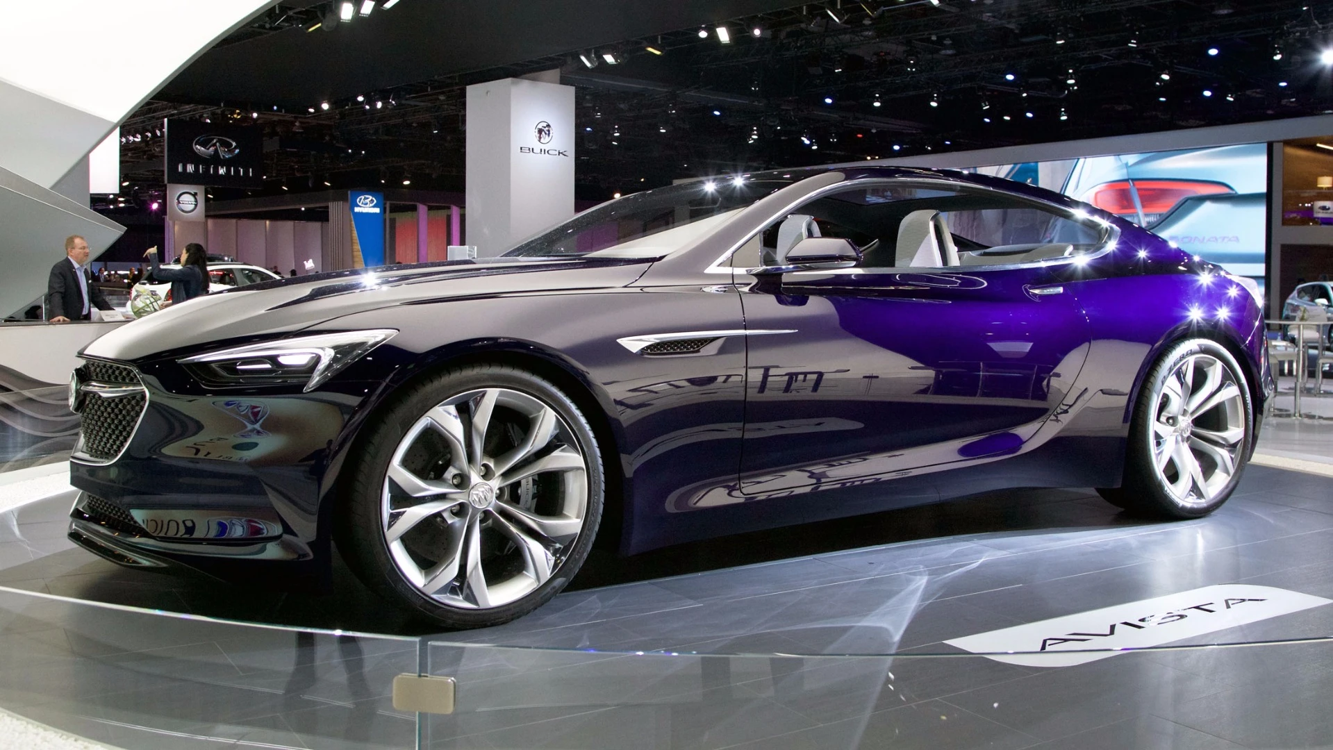 The Buick Avista on show at NAIAS 2016