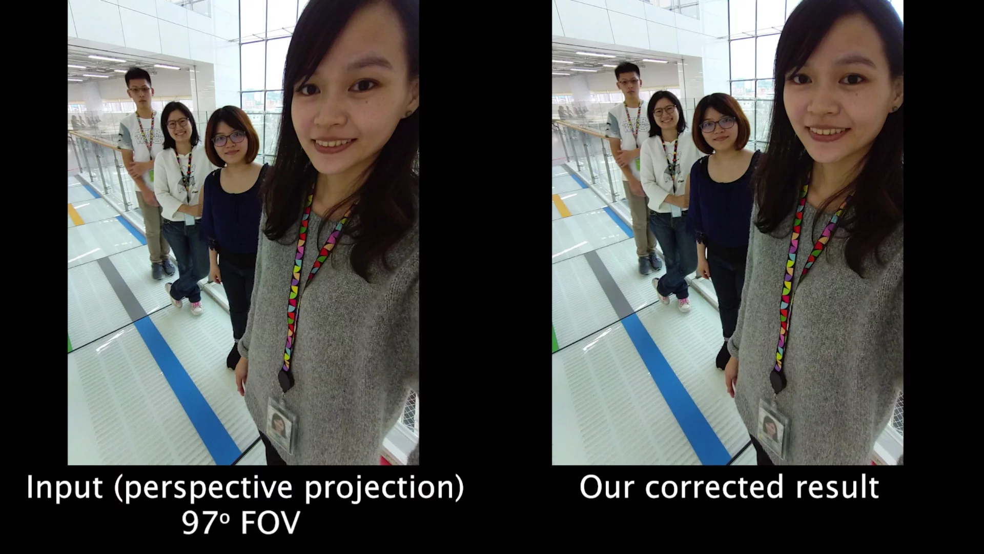 Correcting wide-angle face distortion without ruining the rest of the picture is a tricky problem, but a Google team believes it has the answer