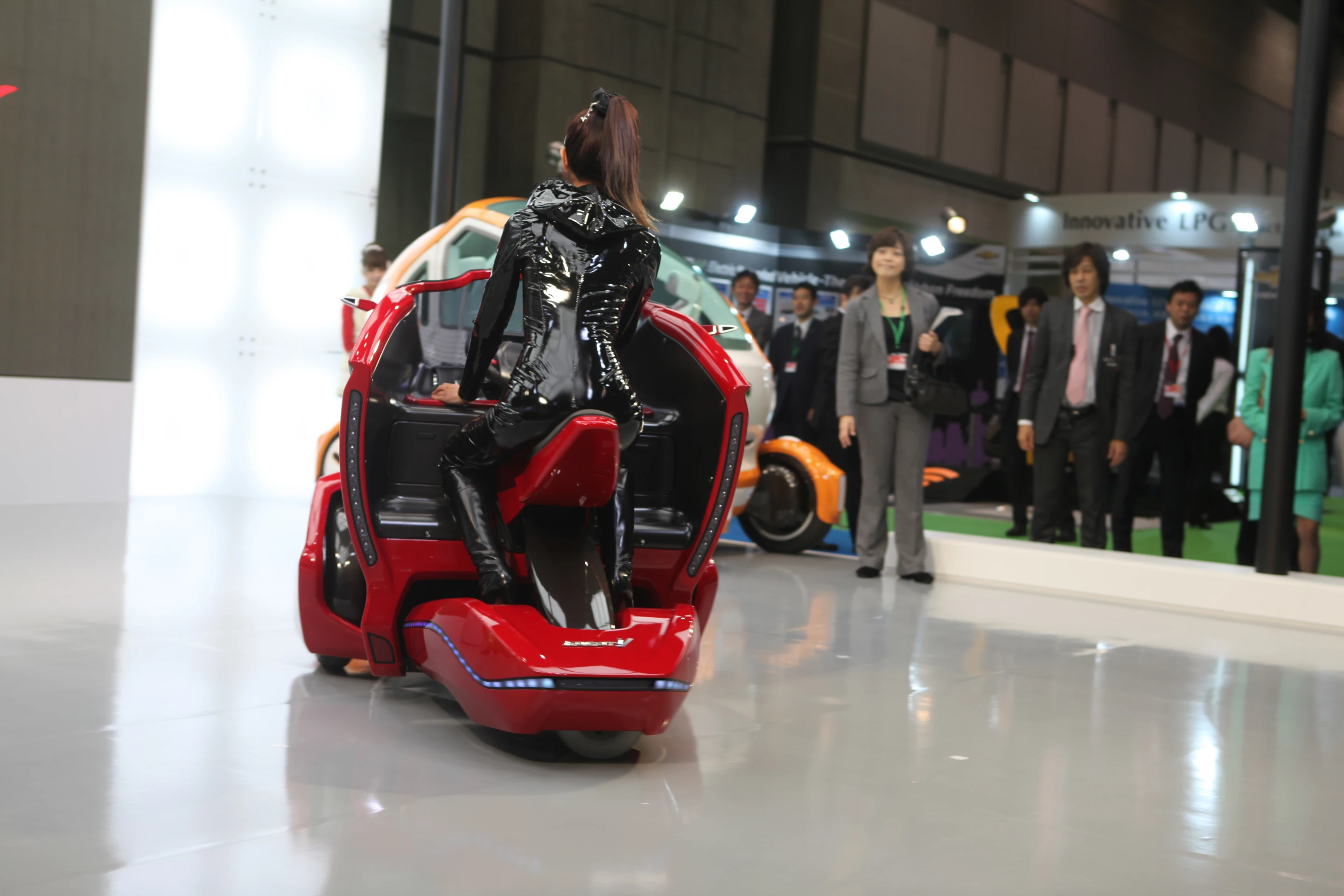 The Kobot Nu concept vehicle at the 2011 Tokyo Motor Show