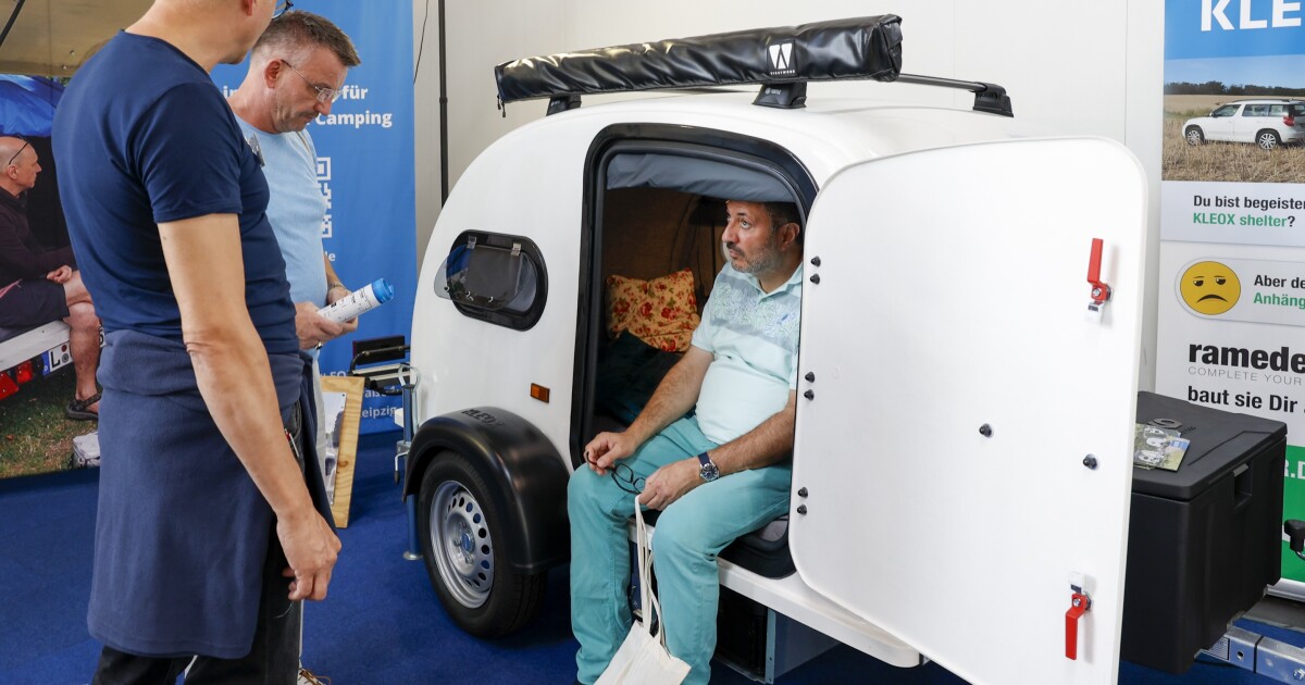 500-lb Kleox Festival teardrop: Adorable, affordable micro-camper 500-lb Kleox Festival teardrop: Adorable, affordable micro-camper