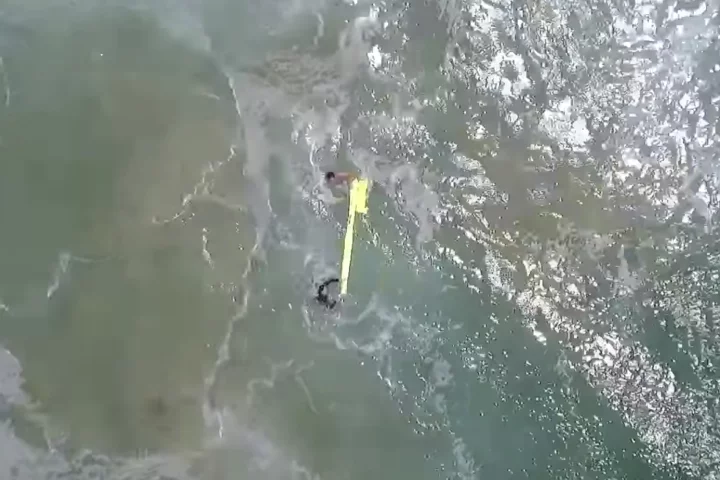 A new lifesaving drone known as the Little Ripper being tested by lifeguards in Australia has already proven its usefulness