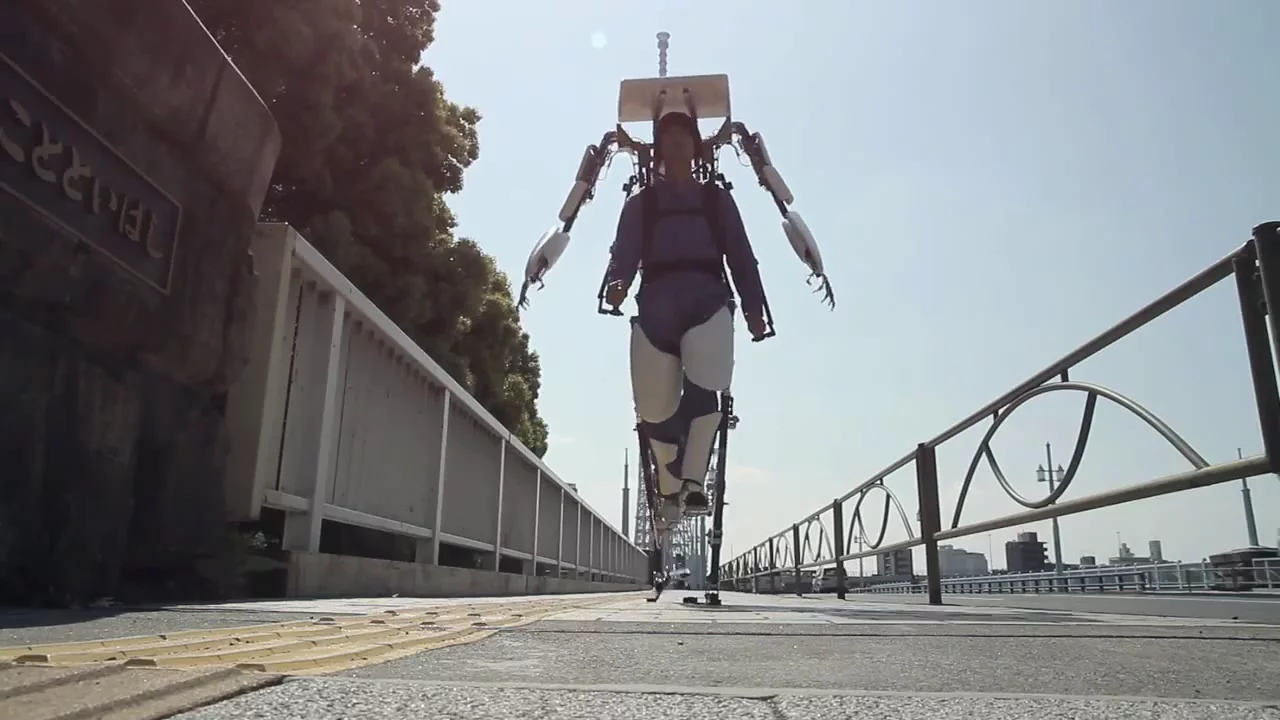 You'll stand tall (2.25 meters / 7 feet 4 inches) while wearing the Power Jacket MK3