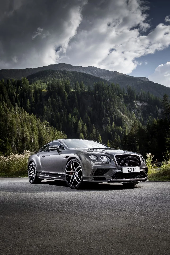 The new Continental Supersports is the fastest accelerating Bentley to hit the road, going from 0-60 mph (96.5 km/h) in 3.4 seconds