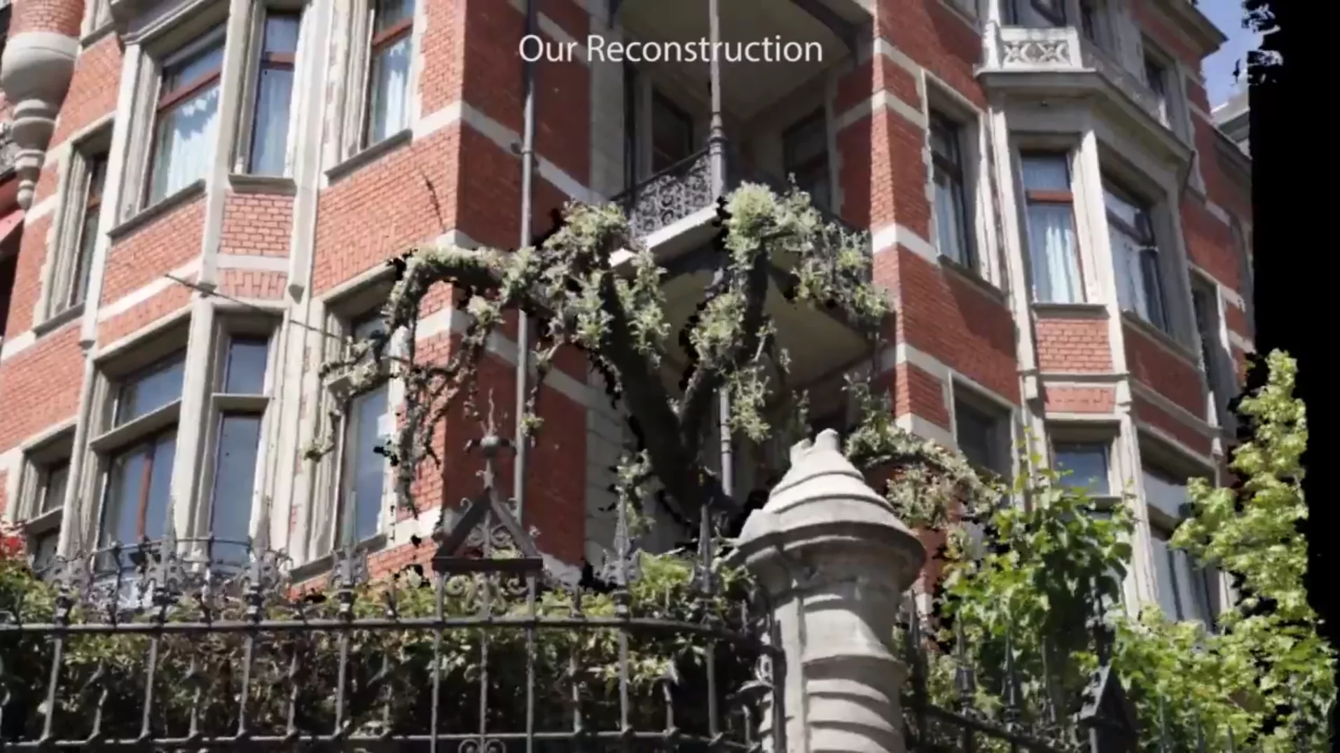 The corresponding 3D model