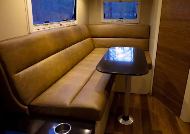 The Siberian dining area