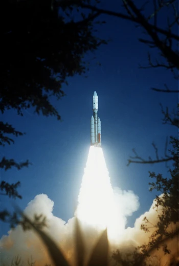 Voyager 2 was launched on August 20, 1977, from the NASA Kennedy Space Center at Cape Canaveral in Florida, propelled into space on a Titan/Centaur rocket (Image: NASA)