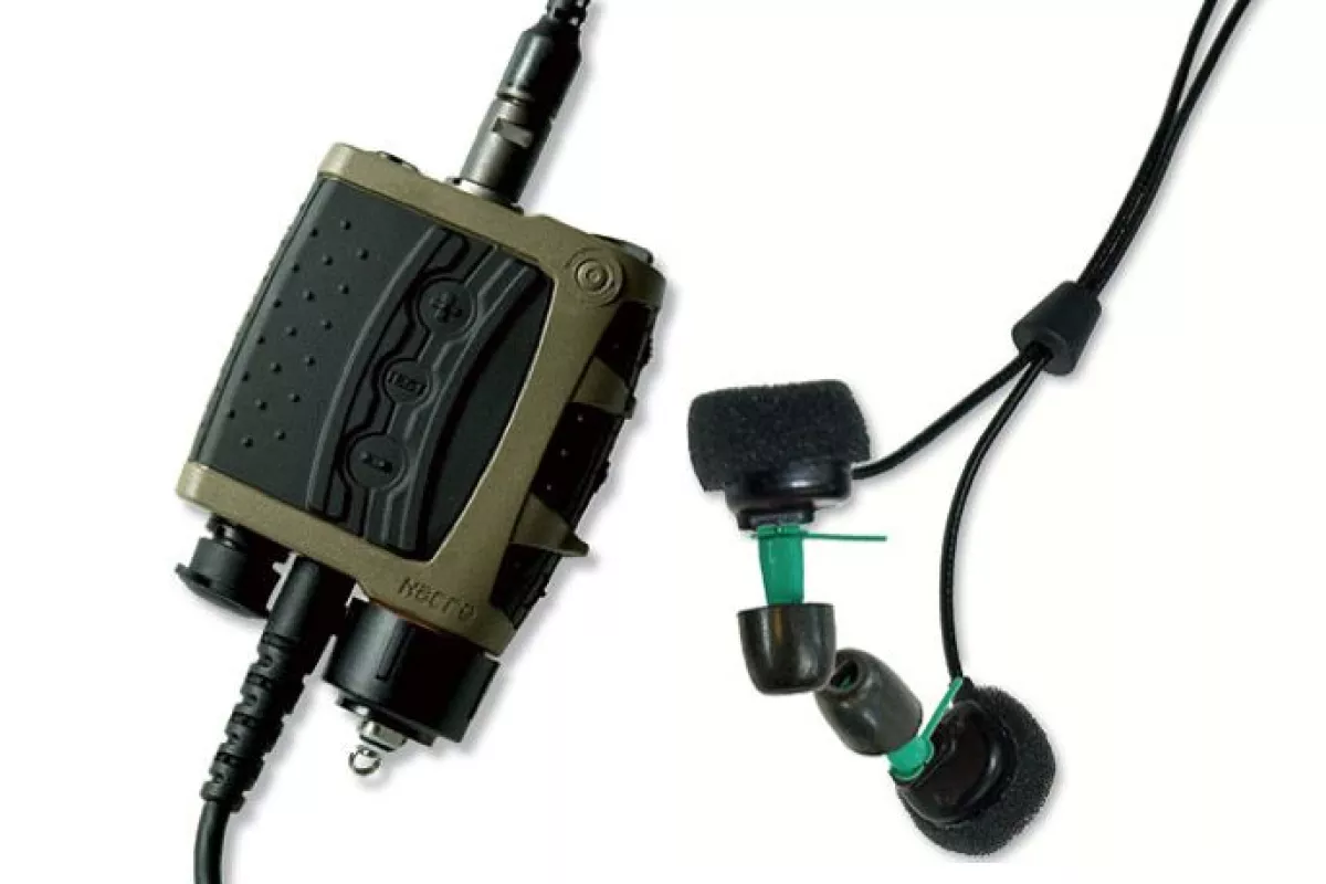 The QUIETPRO Intelligent Hearing System protects users from loud noises, while allowing them to hear other people