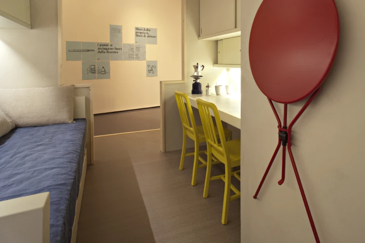 Freedom Room is seen as a viable modular low-cost living space, suitable for implementation in hotels, student facilities, and hostels