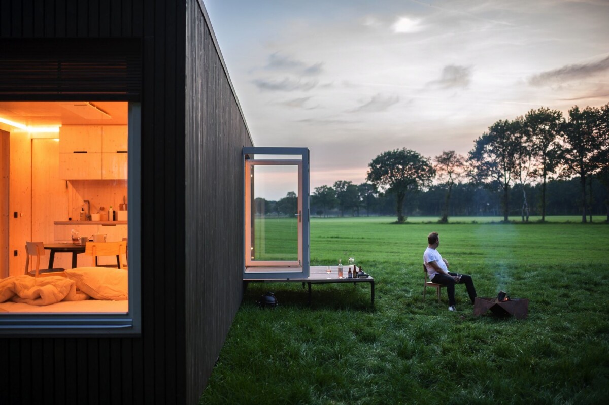 Slow Cabins offers three styles of accommodation: for couples, families and work-related retreats