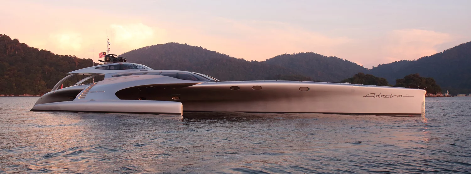 Adastra superyacht by boat designer John Shuttleworth