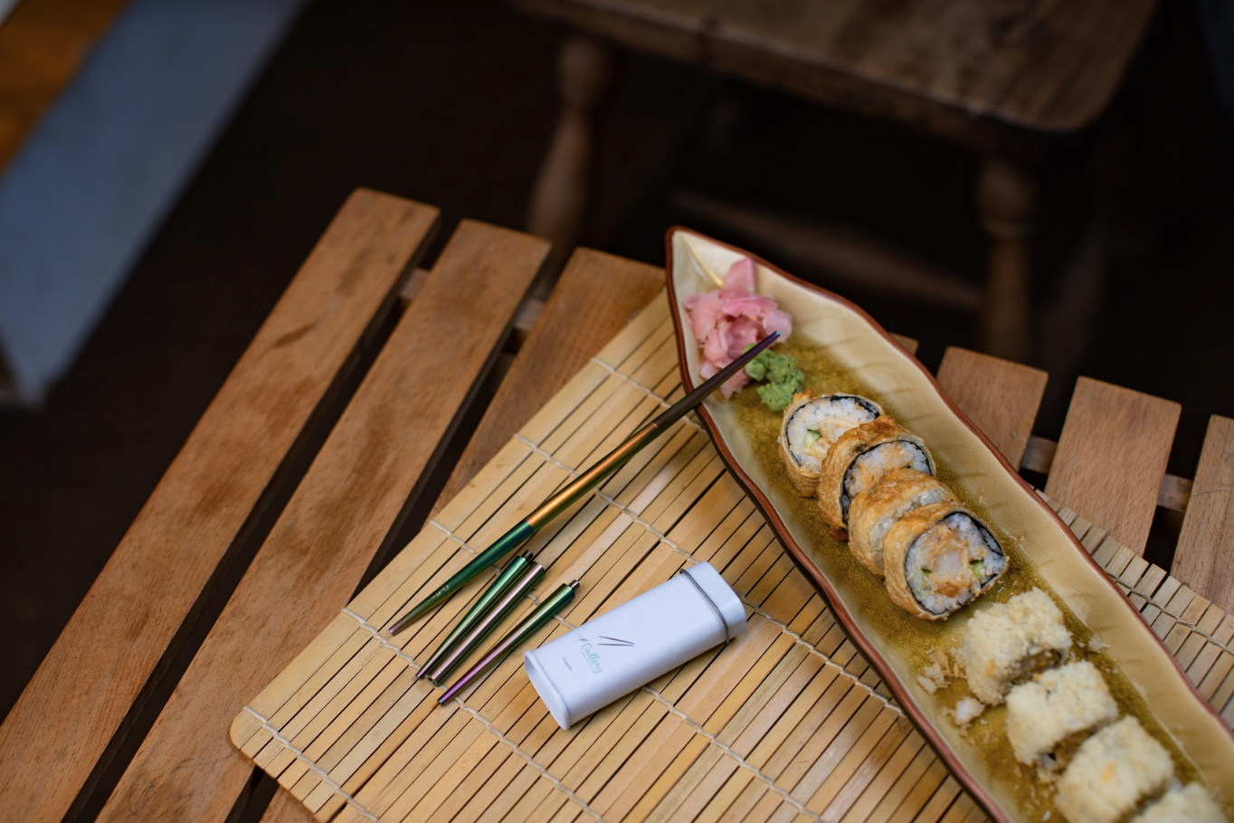 Outlery's collapsible chopstick set