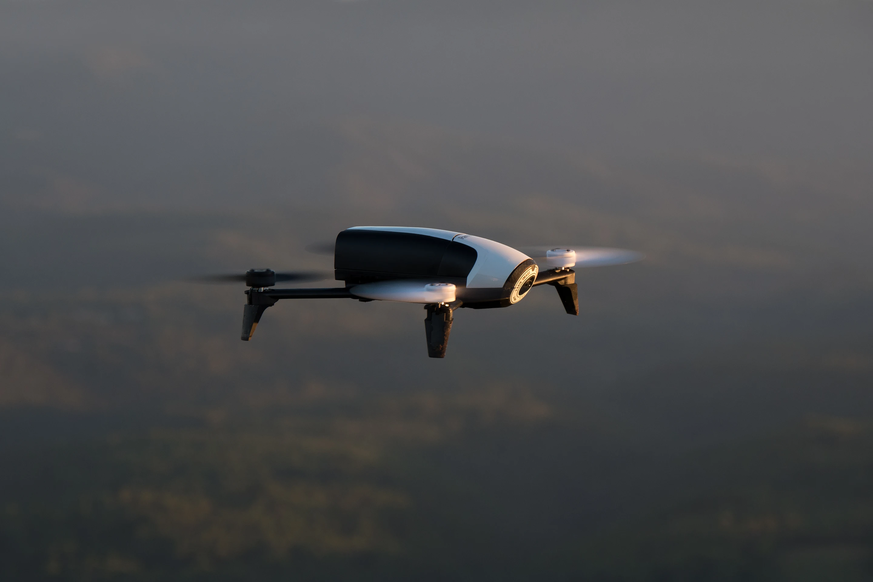 There is no dramatic shift in design between the first and second iterations of Parrot's Bepop