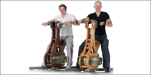The WaterGrinder simulates sailing grinders