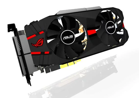 The RoG Matrix GTX 580 graphics card