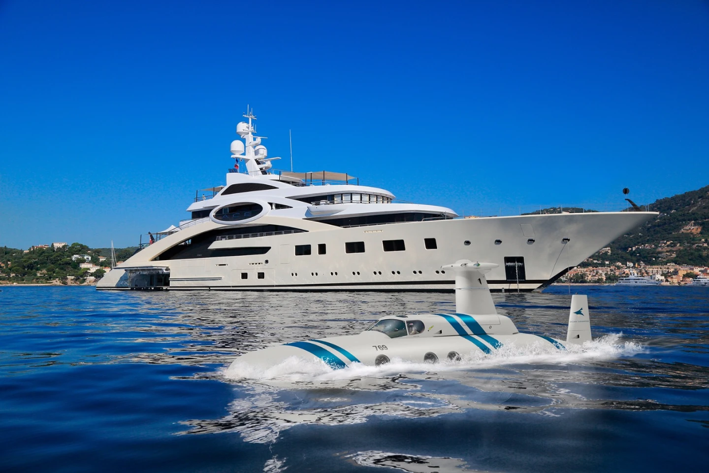 The Neyk is designed as a luxury underwater ride