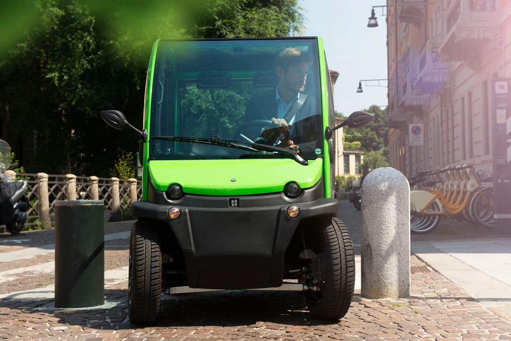 Although the Birò is unheard-of in much of the world, the tiny two-seater has been selling in Italy and other European countries for several years now