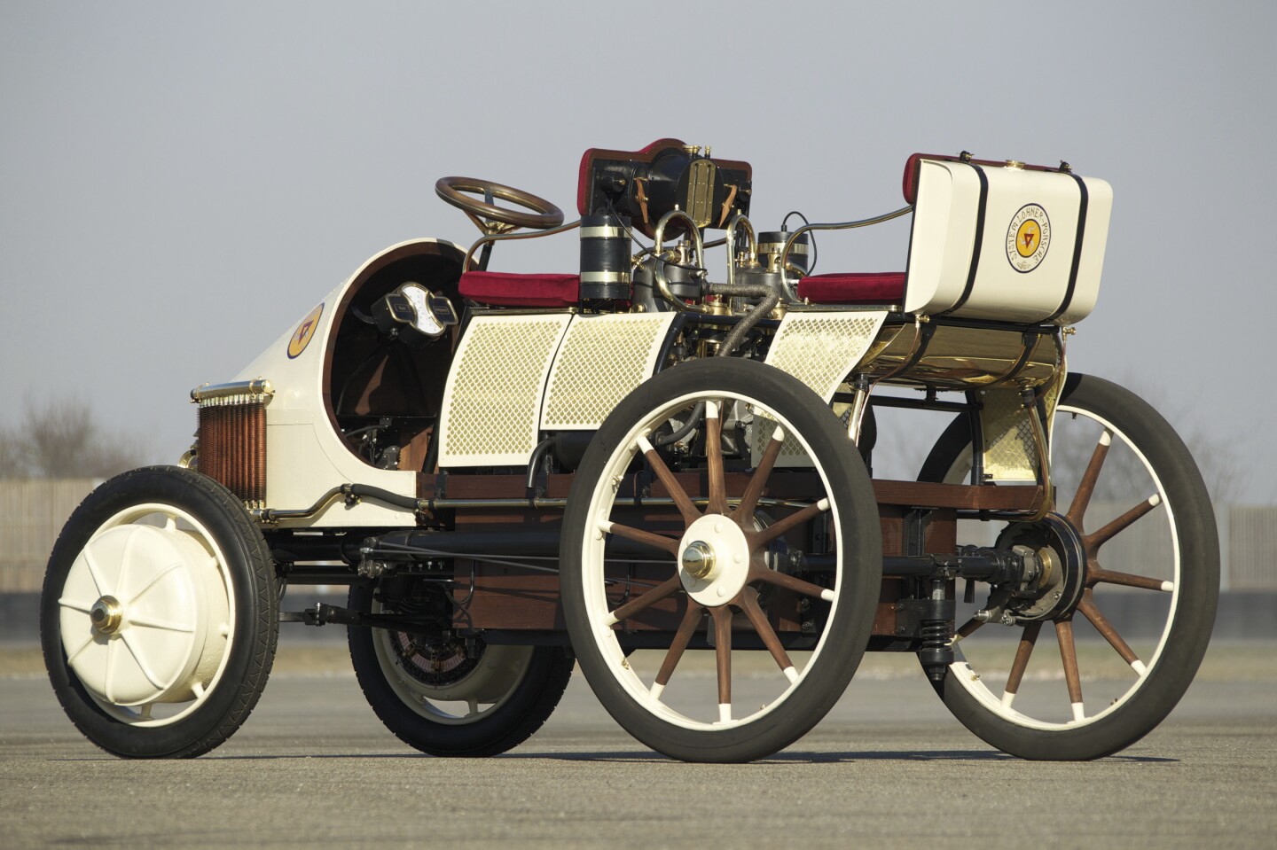 The first hybrid automobile was built by Ferdinand Porsche in 1900