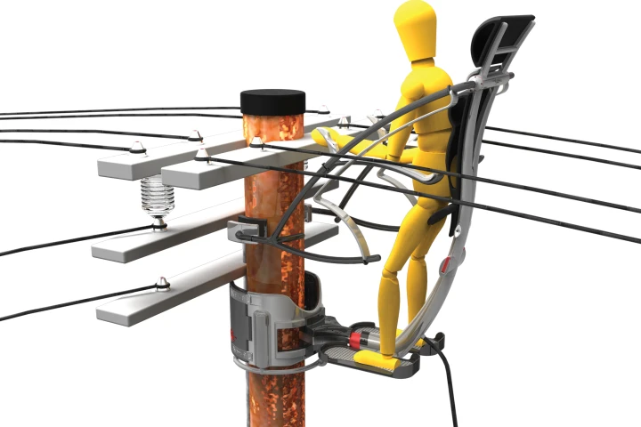 The Crawl is designed for power line maintenance