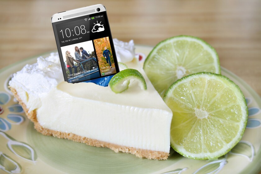 It sounds unlikely that the phablet will run Key Lime Pie, but we have an idea of how it could be possible (pie image: Shutterstock)