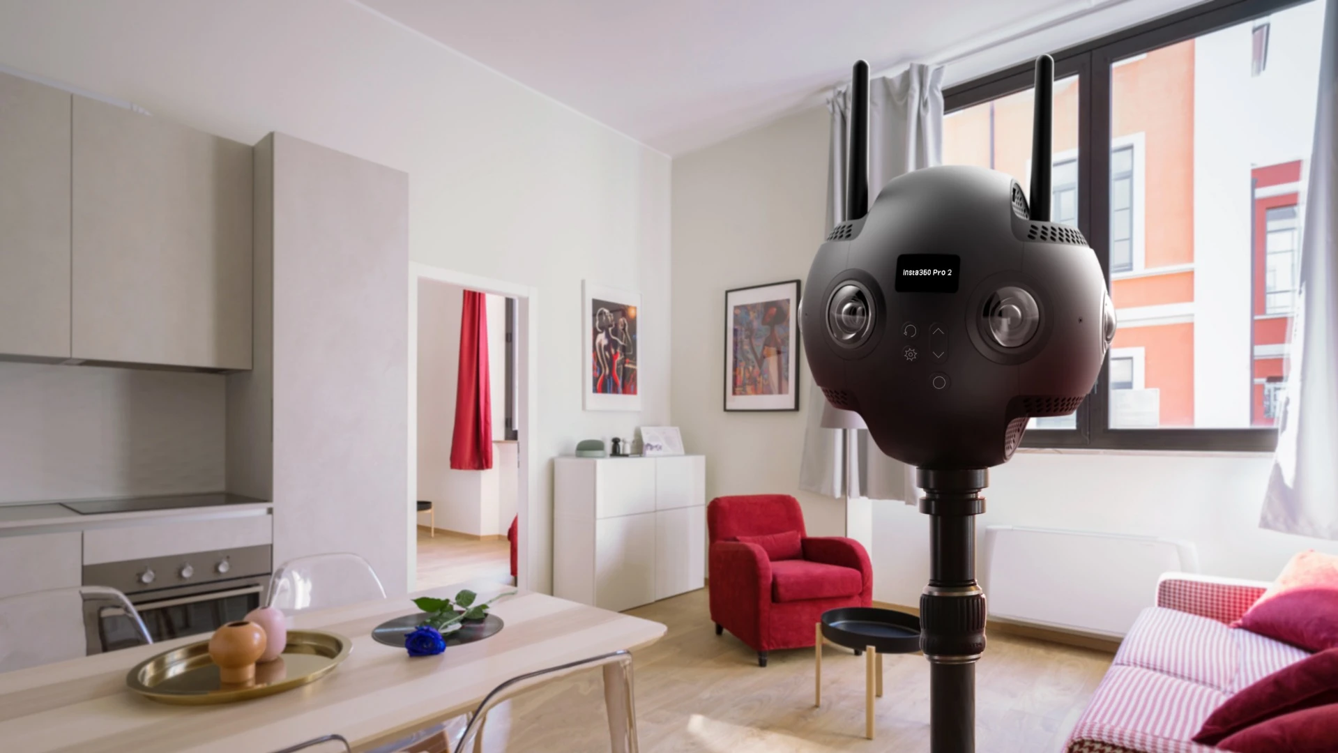 Insta360 Pro 2: 3D virtual tour software included