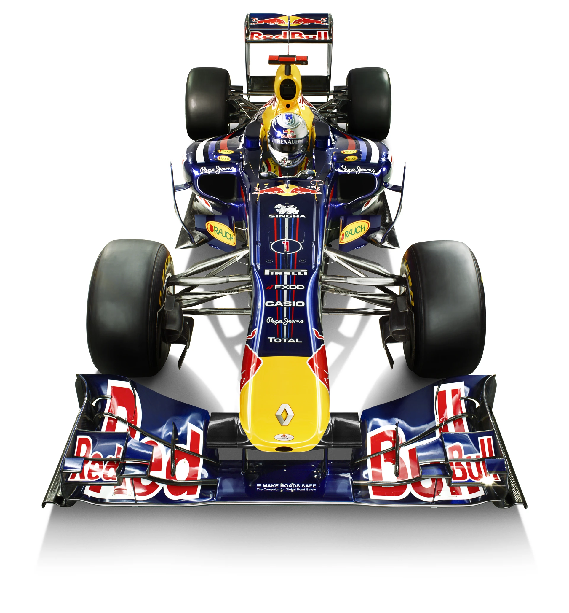 Vettels' vehicle