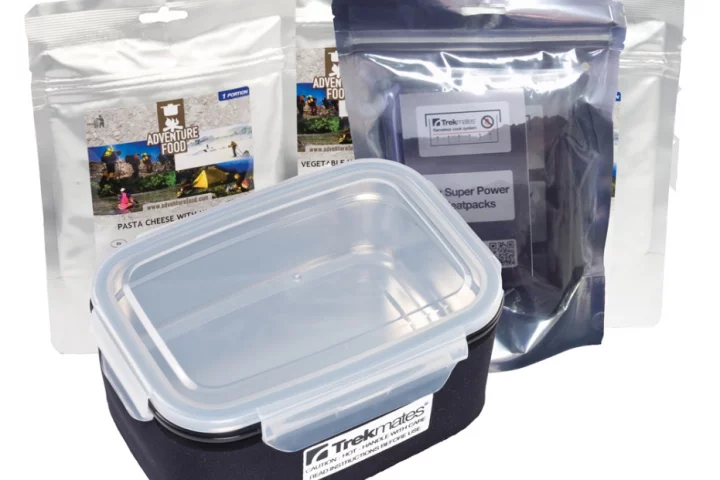 The Trekmates Flameless Heating System allows for cooking without the fire