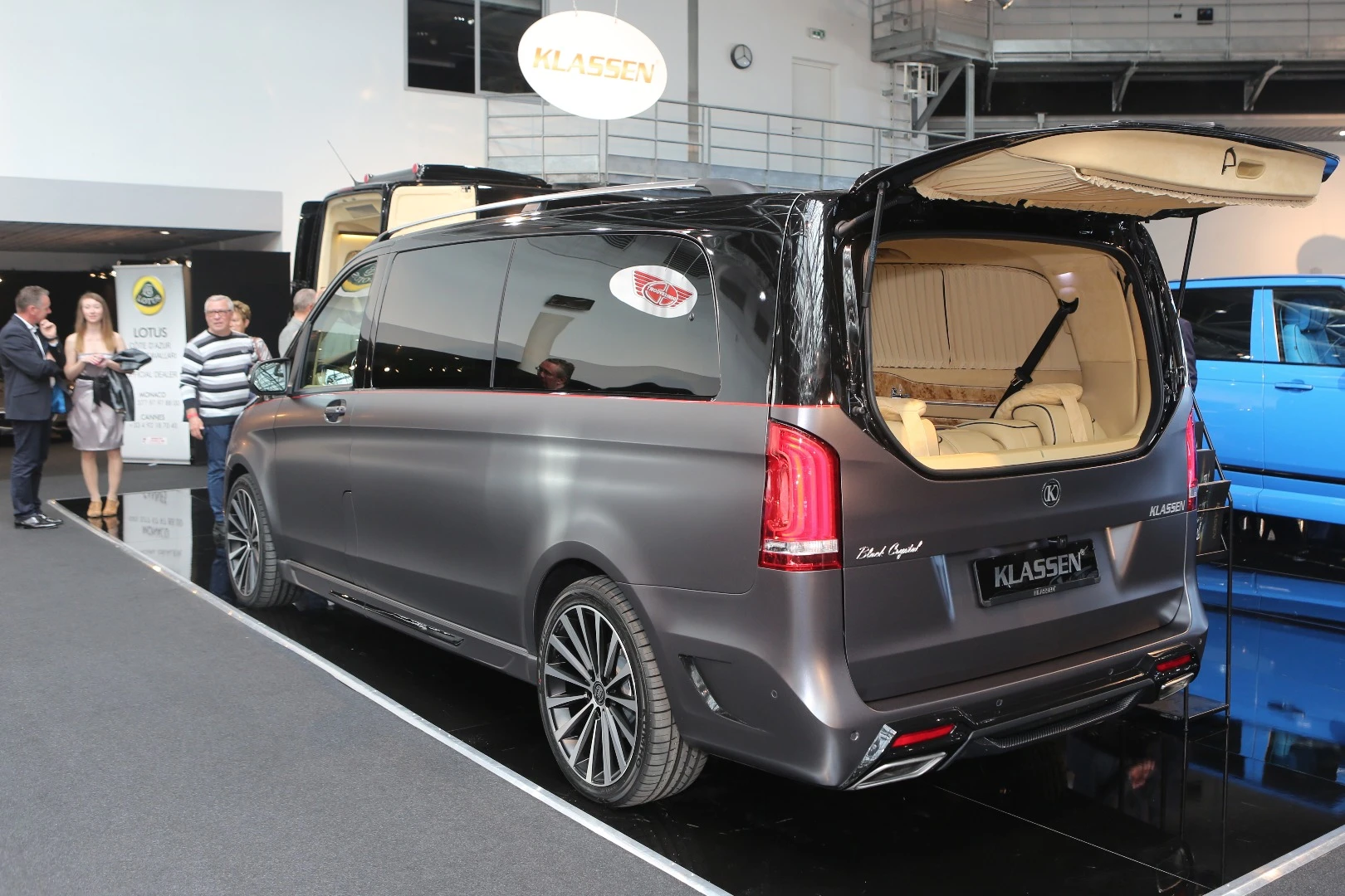 Finally, you can't always judge a book by its cover, and there were a number of automotive couturiers who work mainly on the insides of an automobile, rather than the outside. Successful businessmen are not necessarily seeking to invest in transport which is ostentatious, but rather practical, comfortable and efficient, and one of Klassen's vans was a prime example. This is what it looked like on the outside.