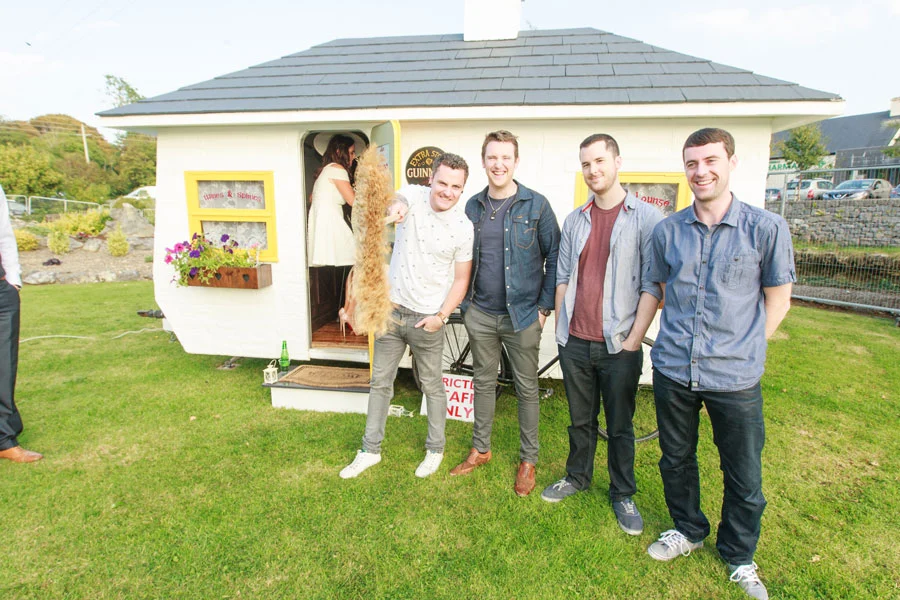 The Shebeen is a tiny bar on wheels that travels around Ireland catering to parties and weddings