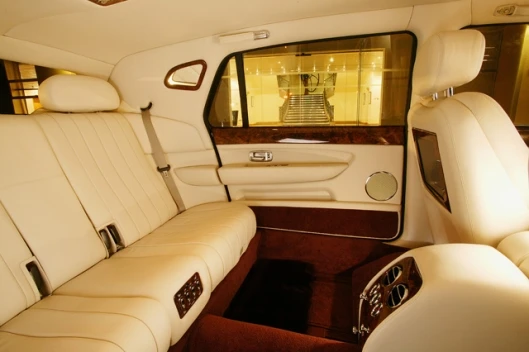 The Arnage Limousine interior can be specified to the minutest detail