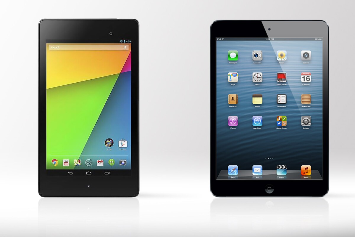 Gizmag compares the specs (and other features) of the new Nexus 7 and the aging iPad mini