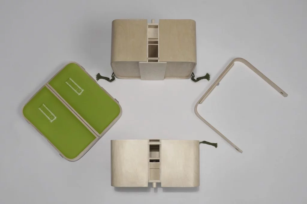 Springtime picnic kit components