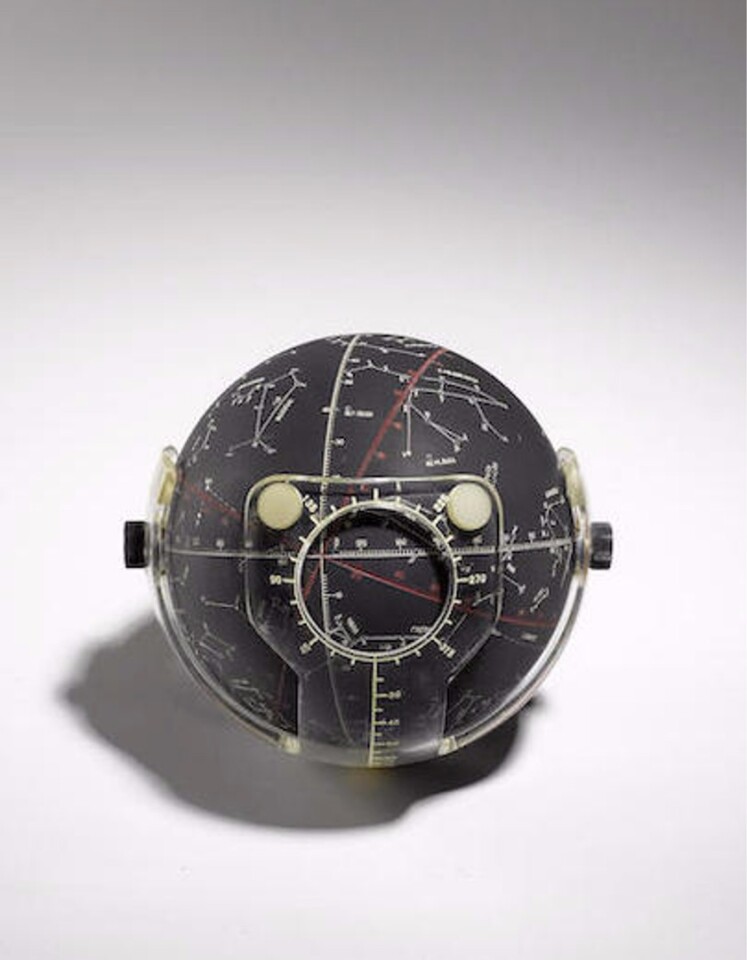Navigational celestial globe flown on Soyuz-18