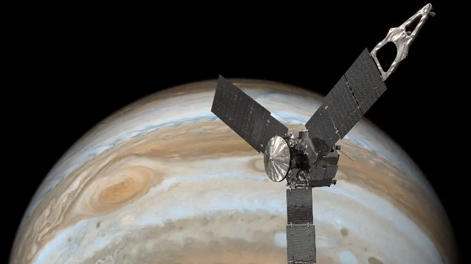 Artist's concept of the Juno orbiter