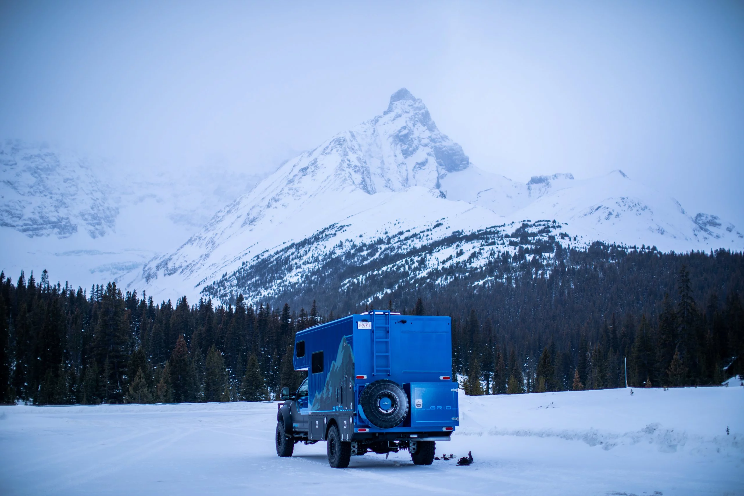 The Grid is an all-season adventure rig with both heating and A/C