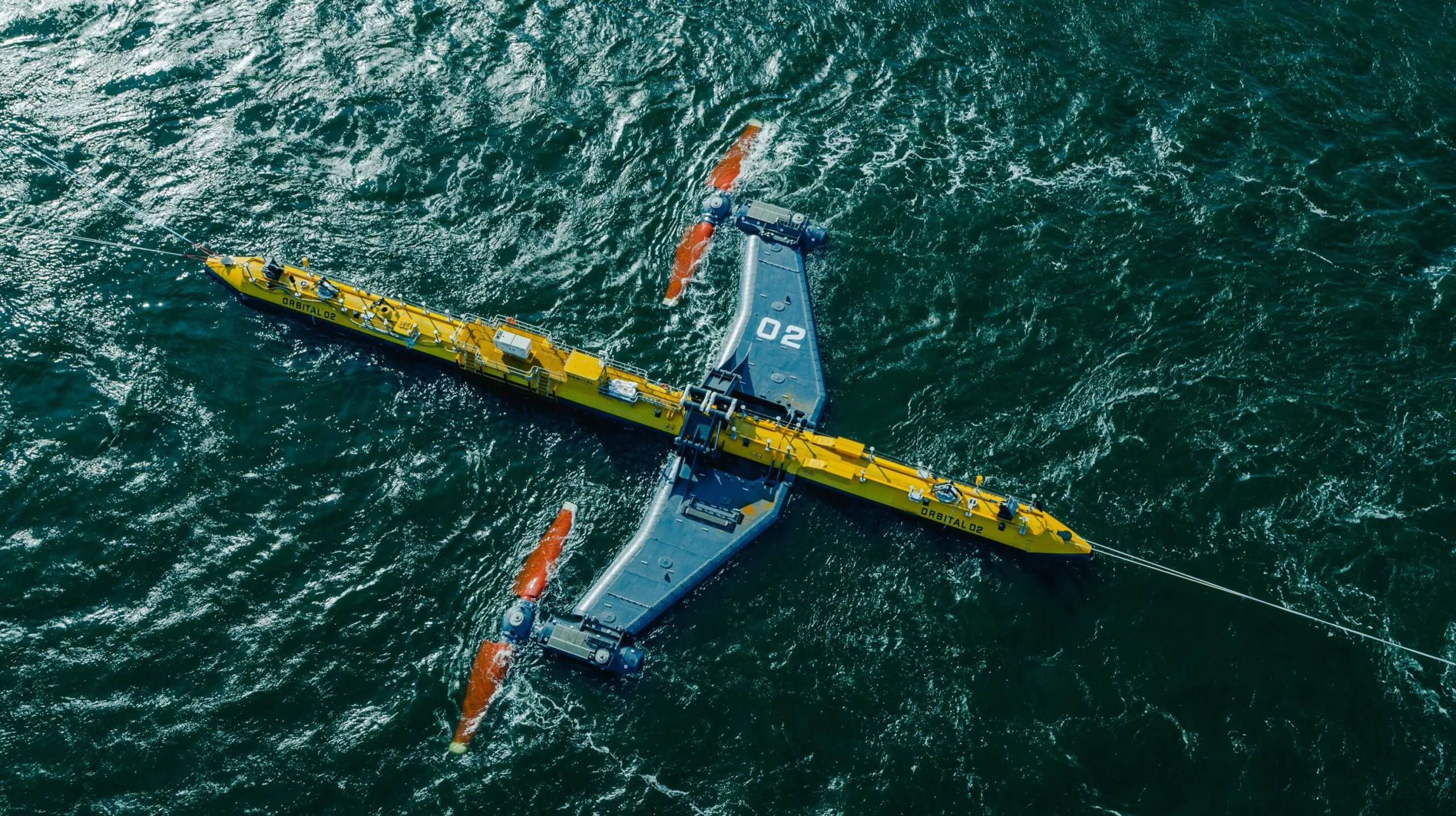 Orbital's O2 floating tidal power platform is rated at 2 MW, and it's designed to harvest tidal power much more cheaply than barrage-style installations