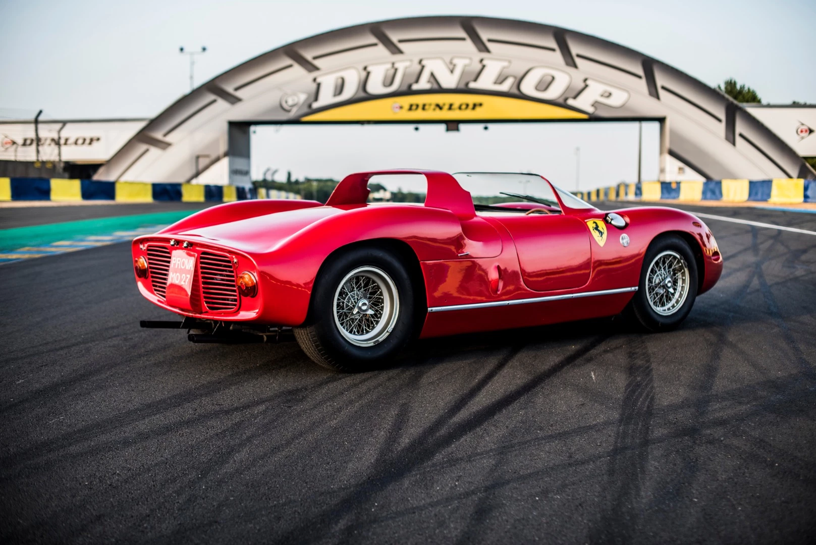 When it was scheduled to headline Artcurial's official Retromobile auction in Paris on February 9, 2018, the 275P had been expected to break the Ferrari 250 GTO's world auction record for an automobile of $38,115,000 set during 2014 Monterey Car Week. On January 25, 2018, Artcurial issued a brief press statement: "The heirs of Pierre Bardinon have informed Artcurial Motorcars that, due to the ongoing proceedings concerning the estate, they are suspending the sales agreement for the Ferrari 275P for Retromobile, signed with the auction house on July 31, 2017."