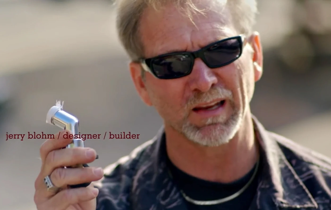 Designer Jerry Blohm talks through the construction process
