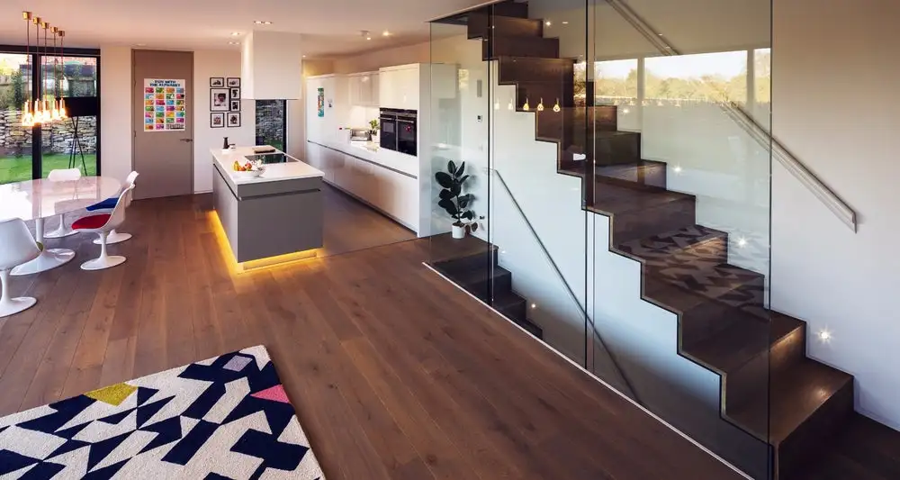 Offering two, three and four bedroom versions, the Kiss House is built using cross-laminated timber (CLT)