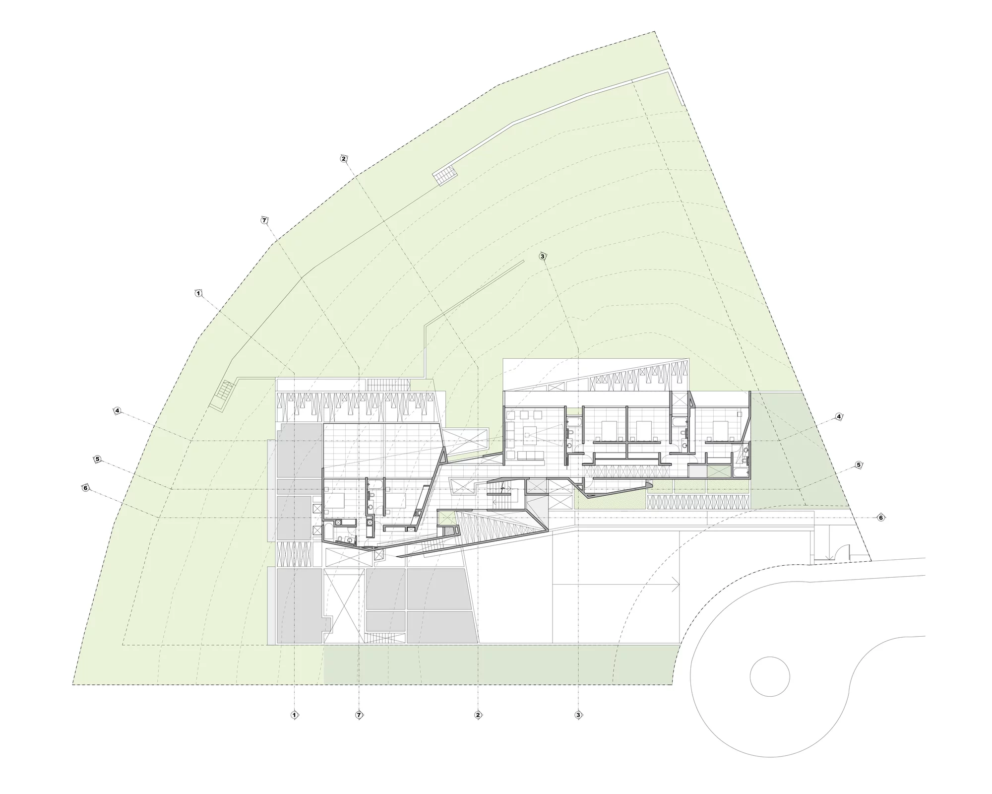 Architectural drawing of House RP (Image: Gonzalo Mardones Viviani)