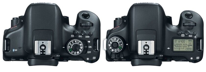 There are a number of differences between the Canon EOS 750D (Rebel T6i) and the Canon EOS 760D (Rebel T6s) like the top LCD panel