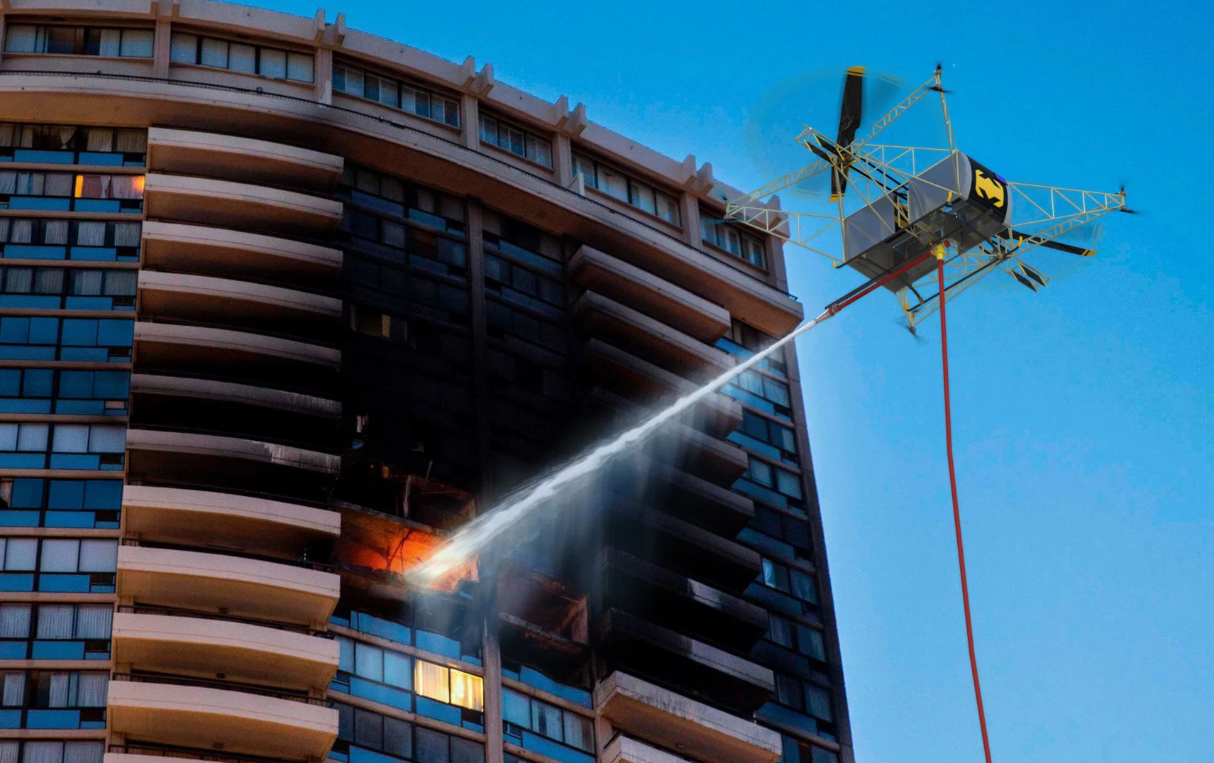 ARDN's SKYF: potential for firefighting applications